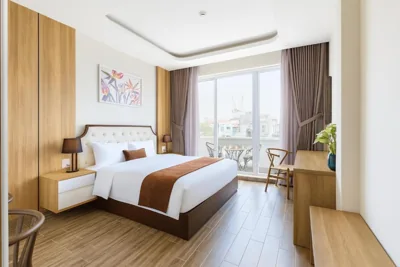 Deluxe-Doppelzimmer mit Balkon — Saigon Garden Hotel